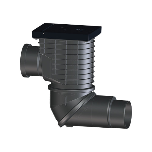 Rain gutter like HL600NHO, but with cast iron visible parts Rain gutter like HL600NHO, but with cast iron visible parts